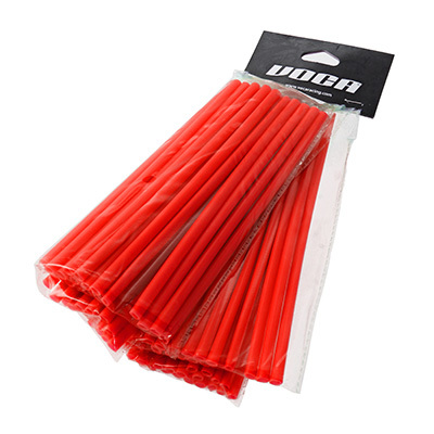 Couvre rayon Voca Racing SPOKES ROUGE KIT AVANT ARRIERE